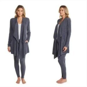 Barefoot Dreams Cozychic Lite Island Wrap Gray Size 1X